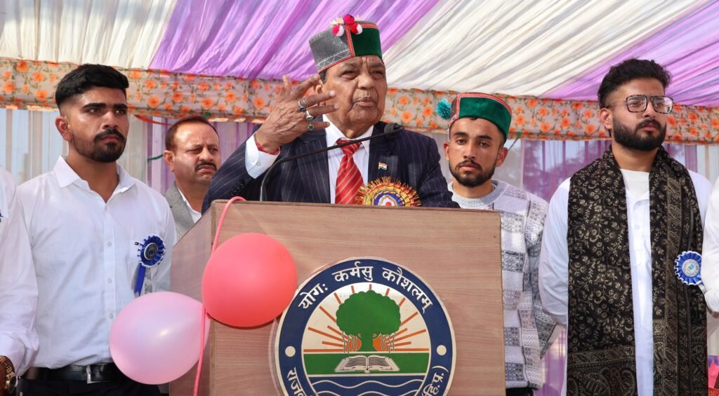 युवाओं को नशे से दूर रखना देश और प्रदेश के विकास के लिए जरूरी: डॉ. शांडिल agaz-2025-solan-drug-free-youth-shandil