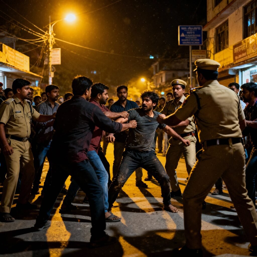 मंडी में नाबालिग बच्ची के अपहरण के प्रयास के बाद साम्प्रदायिक तनाव minor abduction case mandi himachal