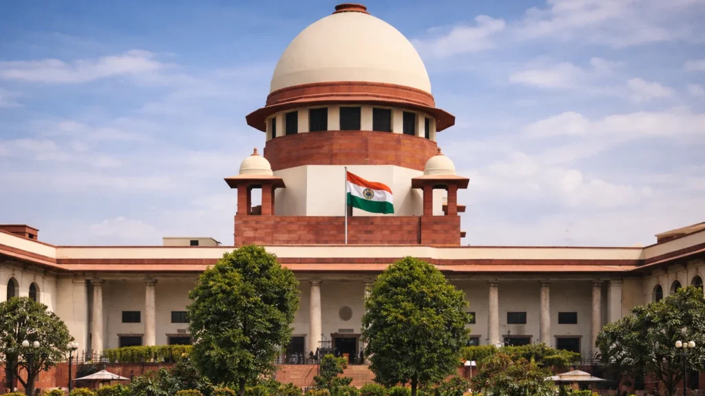 सिद्धू मूसेवाला हत्याकांड में दो आरोपियों को सुप्रीम कोर्ट से जमानत 1 नई दिल्ली स्थित सुप्रीम कोर्ट ऑफ इंडिया की इमारत