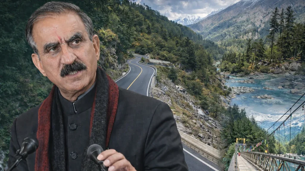 हिमाचल बजट 2026: सड़कों, पर्यटन और विकास पर बड़ा फोकस मुख्यमंत्री सुखविंदर सिंह सुक्खू के साथ हिमाचल की सड़क और पर्यटन विकास को दर्शाता दृश्य, बजट 2026 का फोकस